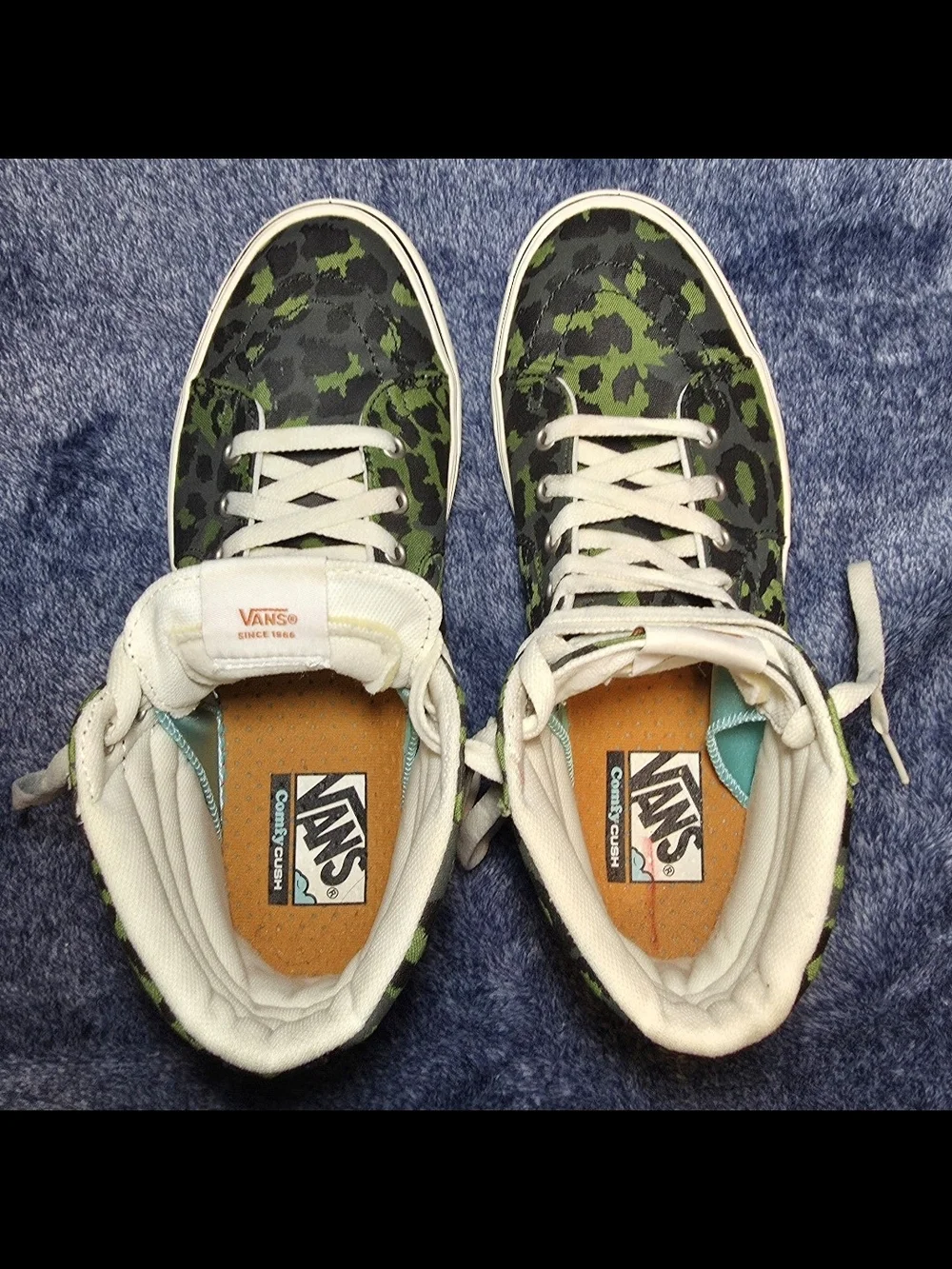Vans Sk8-Hi ComfyCush 'Leopard - Cactus Scarab'